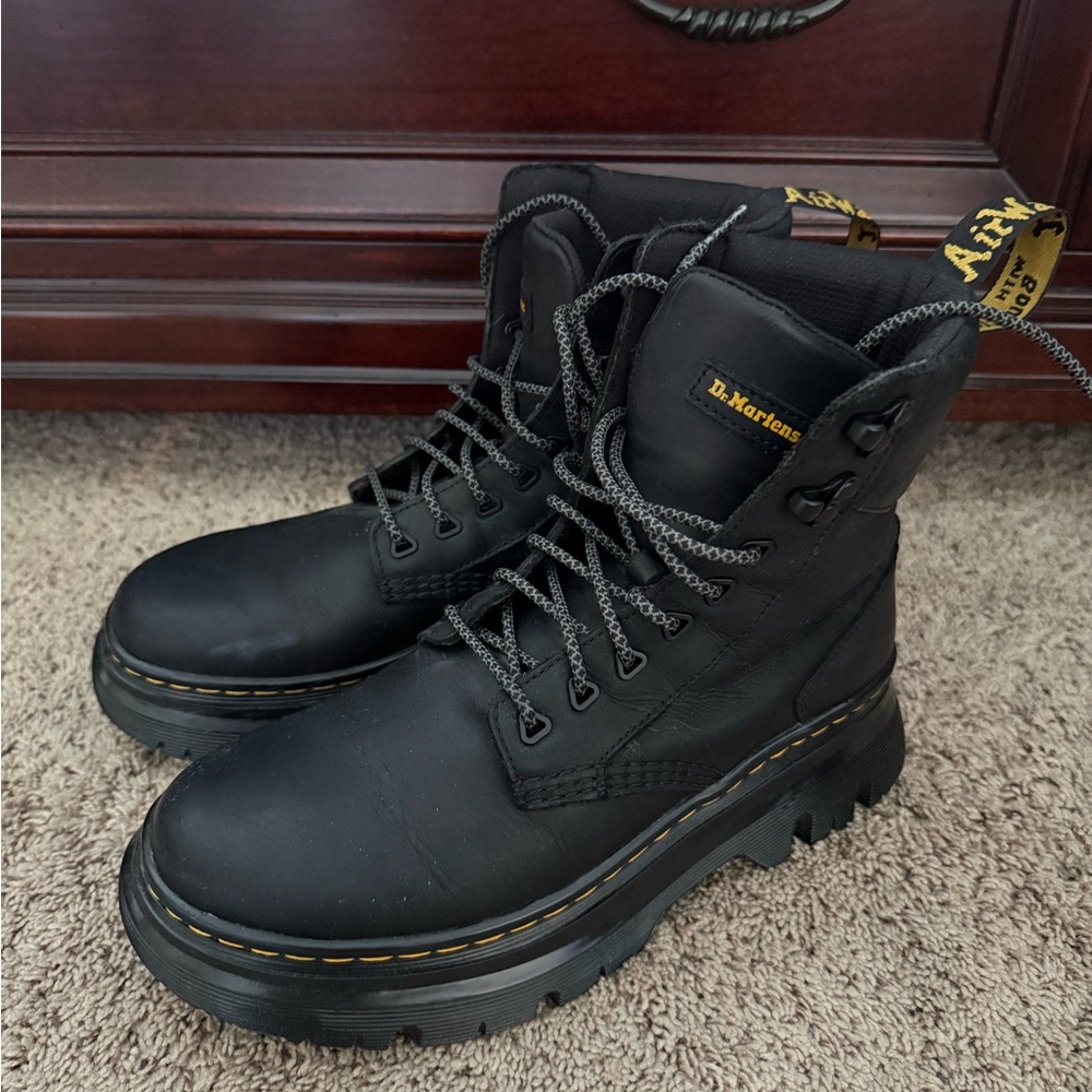Dr. Martens Black Chunky Sole Boots